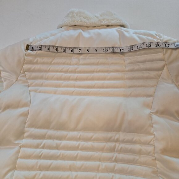 ZeroXposur Women Quilted Lightweight White Puffer Coat Jacket Large Down Filled - Picture 11 of 12